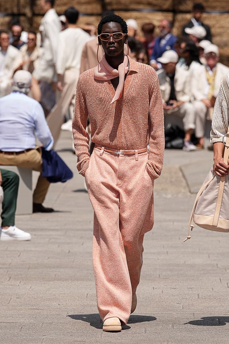 “存在と振る舞いの軽やかさ”を表現した ゼニア 2024年春夏コレクション ZEGNA Spring Summer 2024 Milan Fashion Week SS24 Alessandro Sartori SS24 Runway Show Review 