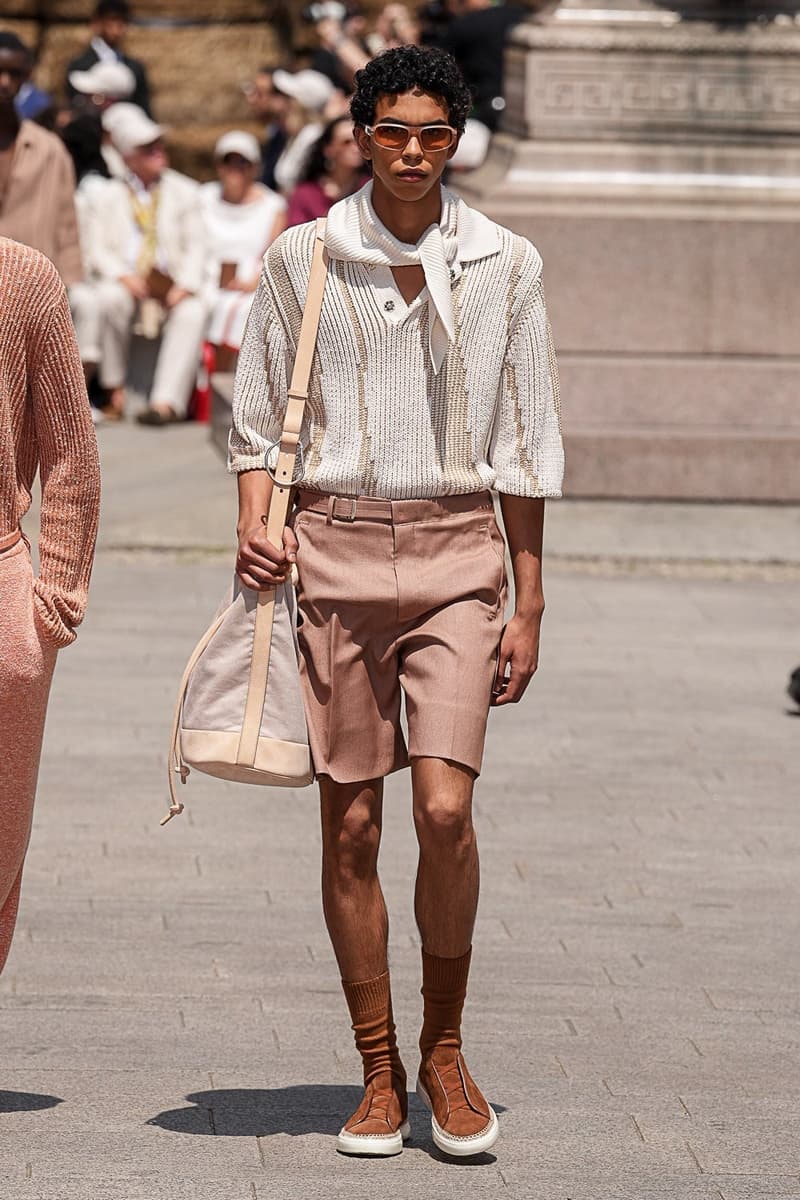 “存在と振る舞いの軽やかさ”を表現した ゼニア 2024年春夏コレクション ZEGNA Spring Summer 2024 Milan Fashion Week SS24 Alessandro Sartori SS24 Runway Show Review 