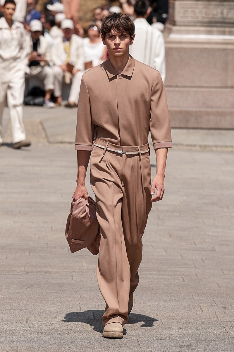 “存在と振る舞いの軽やかさ”を表現した ゼニア 2024年春夏コレクション ZEGNA Spring Summer 2024 Milan Fashion Week SS24 Alessandro Sartori SS24 Runway Show Review 