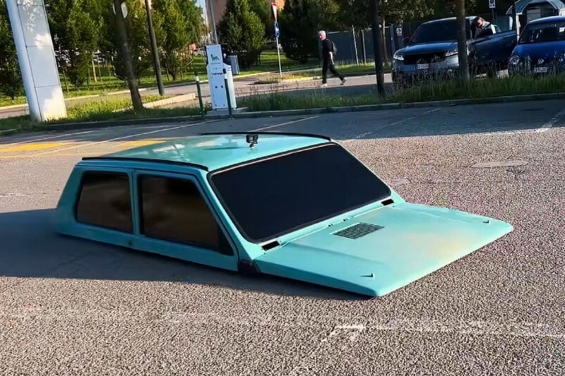 世界で最も車高の低いフィアットパンダのカスタムカーがお披露目 Modifiers Car Vehicle Transformation Video Watcg Fiat Panda World’s Lowest Carmagheddon Italy Wheels Height Preview Street Legal