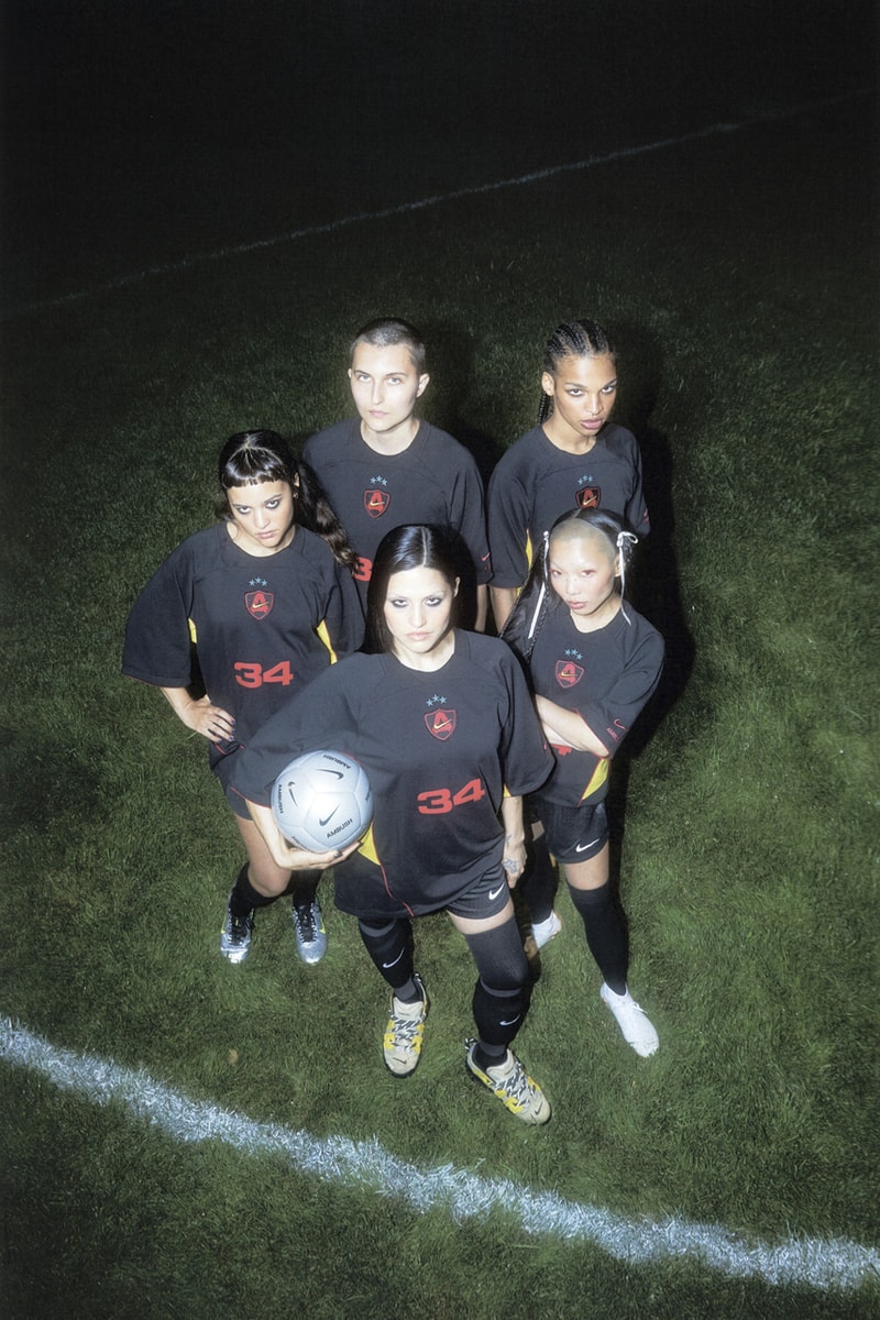 ナイキとアンブッシュ®がフットボールに焦点を当てた最新コラボコレクションを発表 AMBUSH’s Latest Nike Collab Preps for the Women’s World Cup Fashion Yoon Ahn