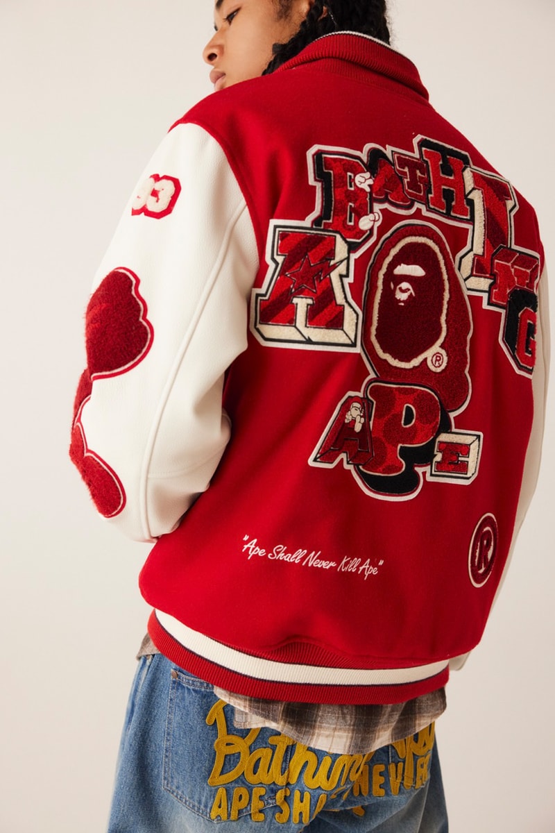 ア・ベイシング・エイプ & ベイプ・キッズが2023年秋冬コレクションのルックブックを公開 A BATHING APE® & BAPE KIDS® 2023 AUTUMN & WINTER COLLECTION SEASON LOOK