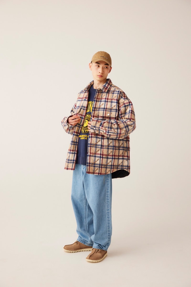 ア・ベイシング・エイプ & ベイプ・キッズが2023年秋冬コレクションのルックブックを公開 A BATHING APE® & BAPE KIDS® 2023 AUTUMN & WINTER COLLECTION SEASON LOOK