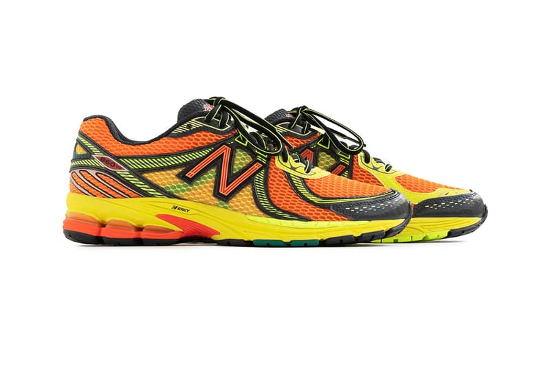 エメレオンドレxニューバランスによるコラボ860v2の先行予約がスタート aime leon dore new balance 860v2 orange green white beige