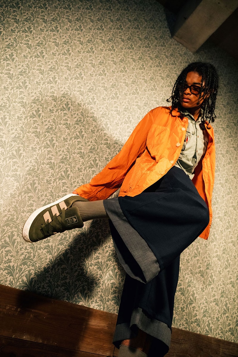 アトモス x アディダスオリジナルスから伝説的モデル アディマティックの新色 オリーブが登場 atmos adidas Originals ADIDAS ADIMATIC Olive Release Info