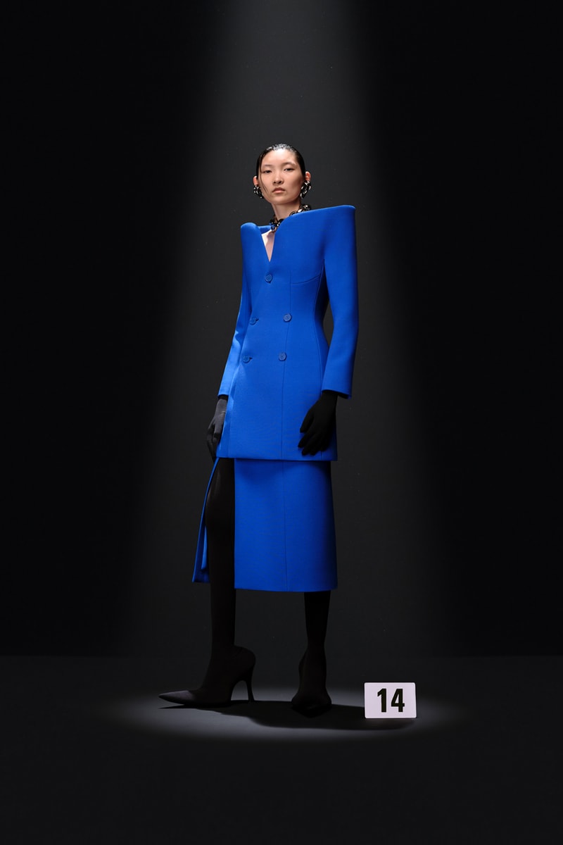 Balenciaga Couture 52nd Collection Paris Couture Week Runway Show Demna Gvasalia Cardi B Looks Dresses High Fashion