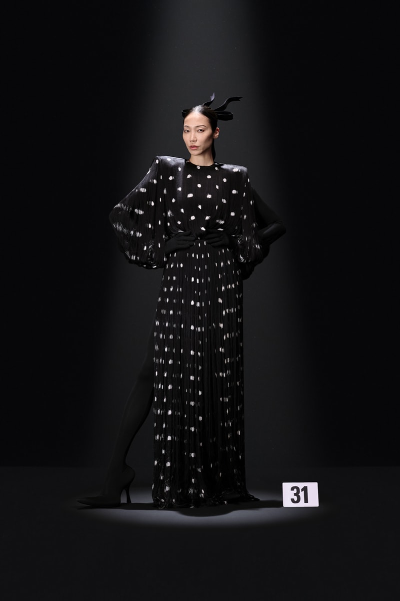 Balenciaga Couture 52nd Collection Paris Couture Week Runway Show Demna Gvasalia Cardi B Looks Dresses High Fashion