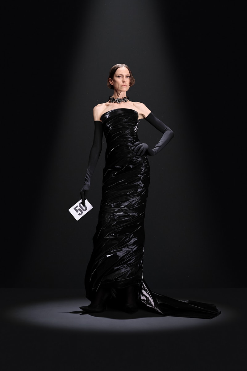 Balenciaga Couture 52nd Collection Paris Couture Week Runway Show Demna Gvasalia Cardi B Looks Dresses High Fashion