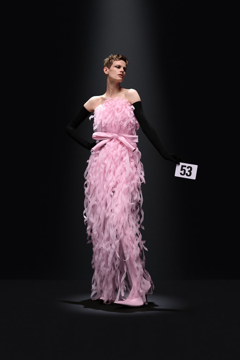 Balenciaga Couture 52nd Collection Paris Couture Week Runway Show Demna Gvasalia Cardi B Looks Dresses High Fashion