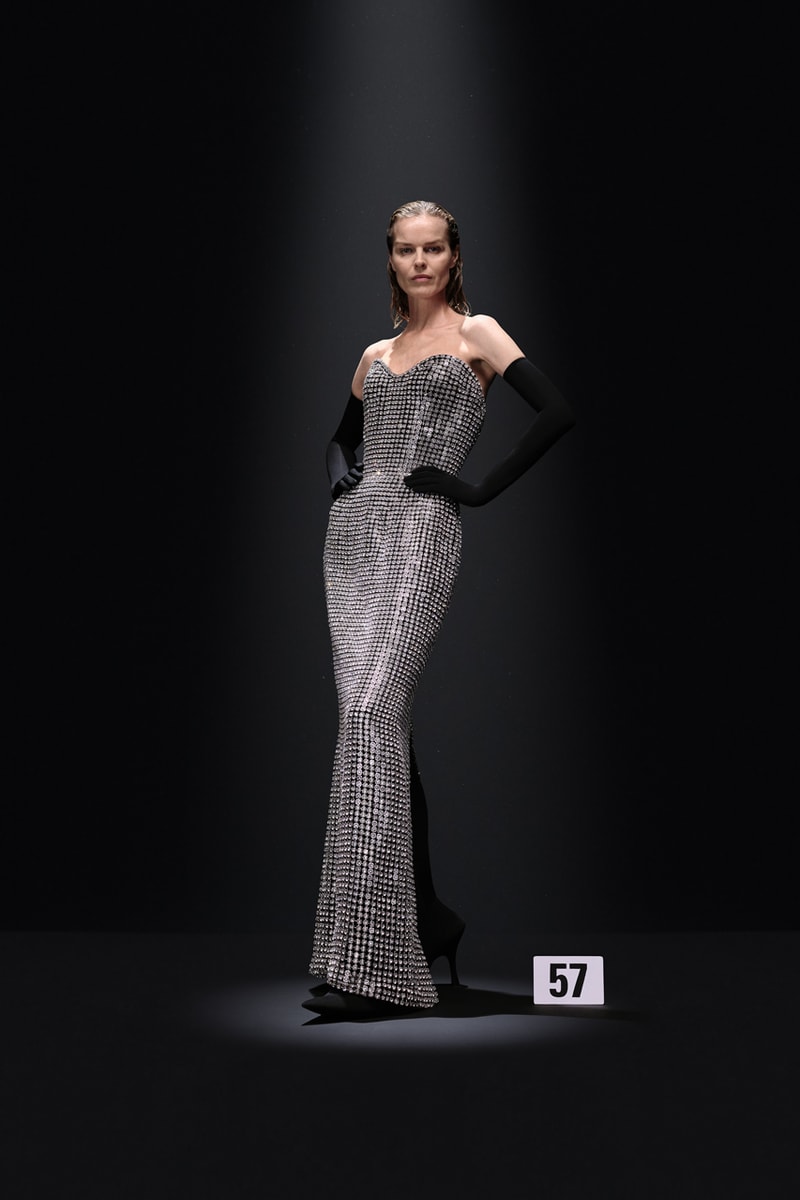 Balenciaga Couture 52nd Collection Paris Couture Week Runway Show Demna Gvasalia Cardi B Looks Dresses High Fashion