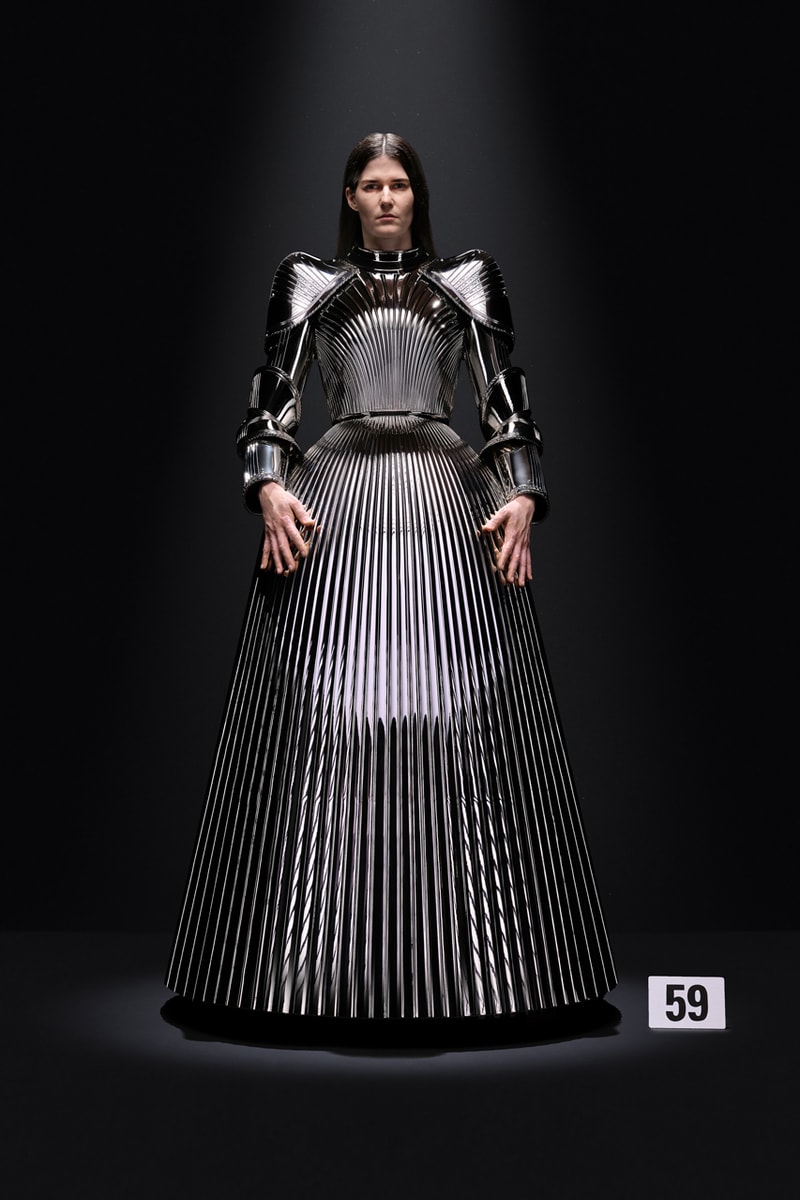 Balenciaga Couture 52nd Collection Paris Couture Week Runway Show Demna Gvasalia Cardi B Looks Dresses High Fashion