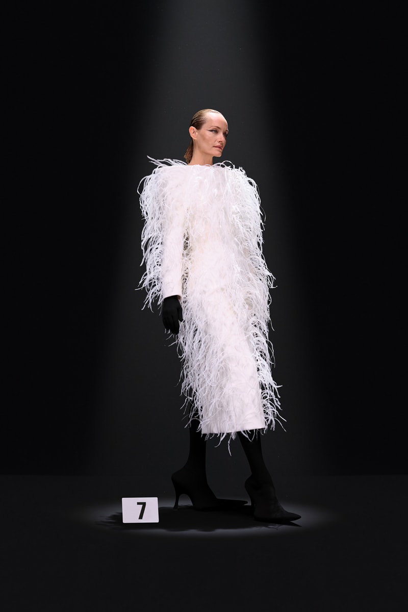 Balenciaga Couture 52nd Collection Paris Couture Week Runway Show Demna Gvasalia Cardi B Looks Dresses High Fashion