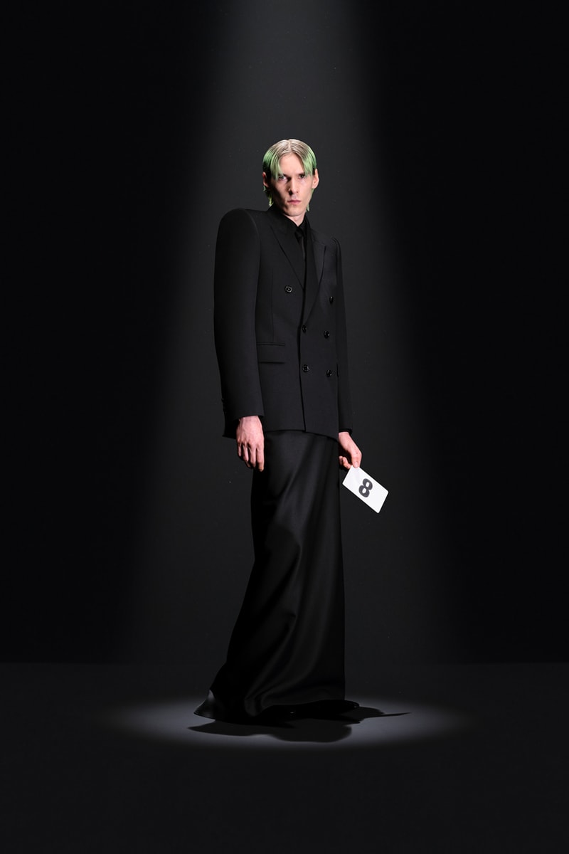 Balenciaga Couture 52nd Collection Paris Couture Week Runway Show Demna Gvasalia Cardi B Looks Dresses High Fashion
