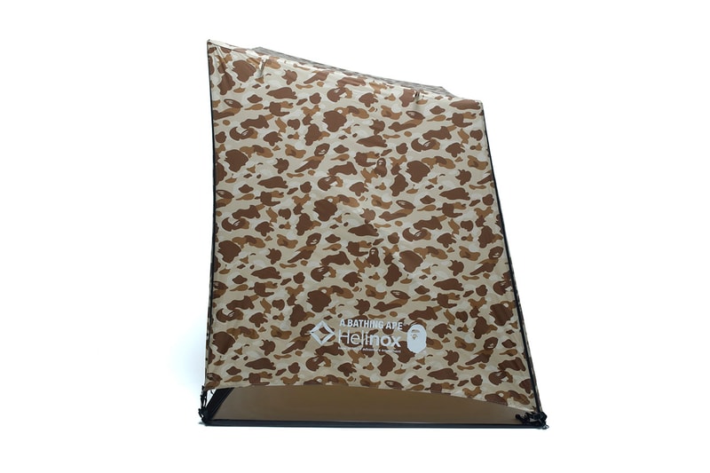 ベイプ®️のアウトドアレーベル ア キャンピング エイプとヘリノックスのコラボアイテムが登場 BAPE®️ A CAMPING APE®️ Helinox Collbo Item Release Info