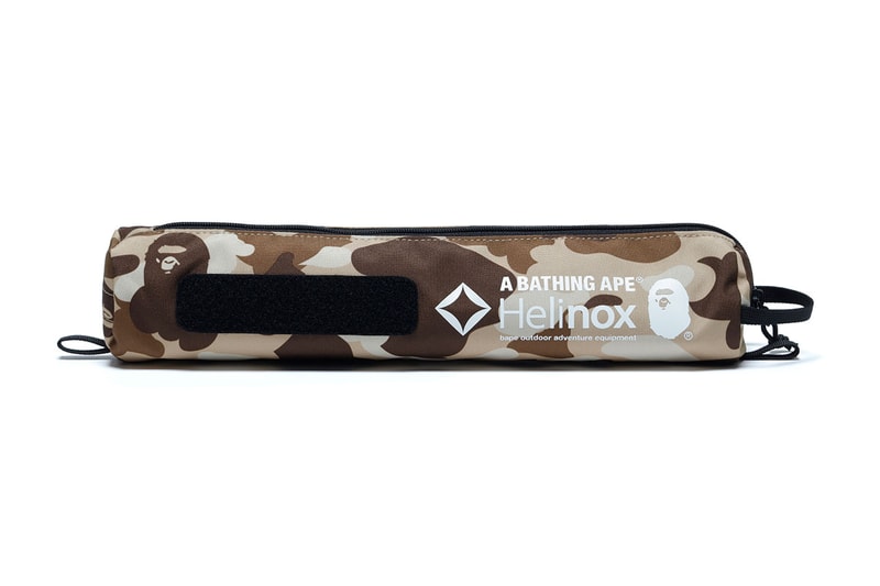 ベイプ®️のアウトドアレーベル ア キャンピング エイプとヘリノックスのコラボアイテムが登場 BAPE®️ A CAMPING APE®️ Helinox Collbo Item Release Info