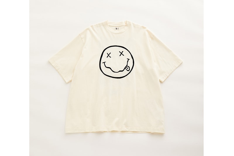 ブラームス ルーツストックからニルヴァーナをフィーチャーした ADAM ET ROPÉ 別注Tシャツが登場 blurhms ROOTSTOCK for ADAM ET ROPÉ EXCLUSIVE NIRVANA Print tee