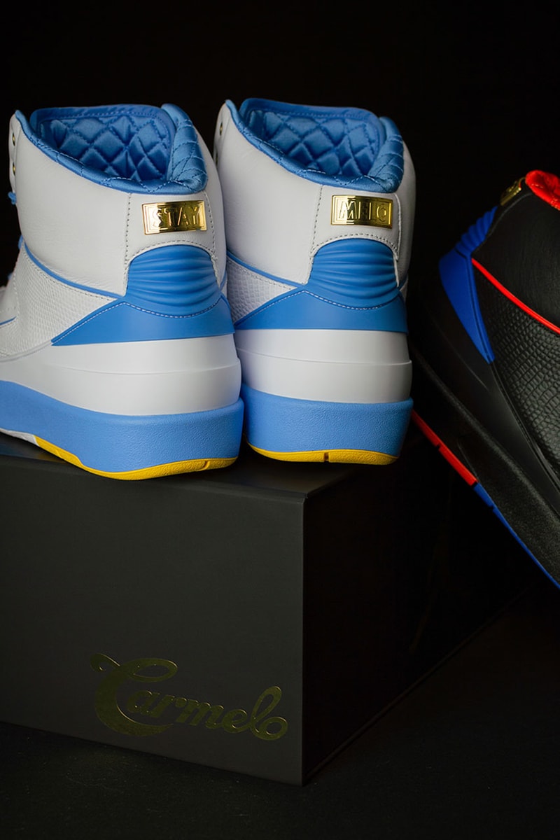 ジョーダンブランドがカーメロ・アンソニーのキャリアを讃える特別なエアジョーダン2を制作 carmelo anthony air jordan 2 pack info ny knicks denver nuggets info 