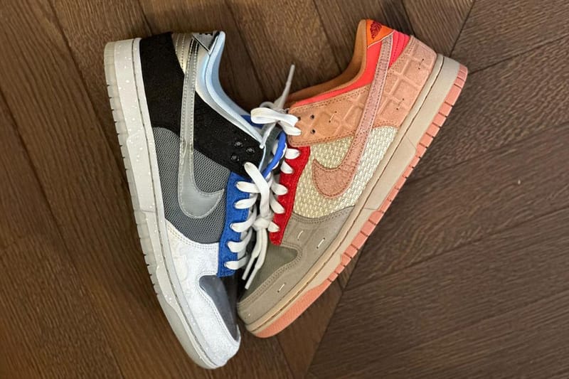 CLOT x Nike の最終作と噂される Dunk Low “What The” のビジュアルが公開