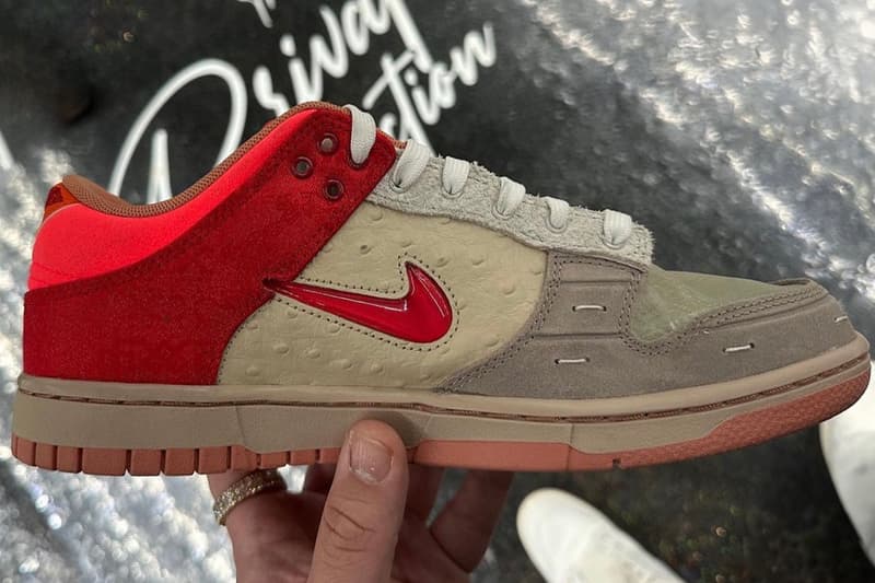 クロットxナイキの最終作と噂されるダンクロー“ワットザ”のディテール画像をチェック clot nike dunk low what the release date info store list buying guide photos price 