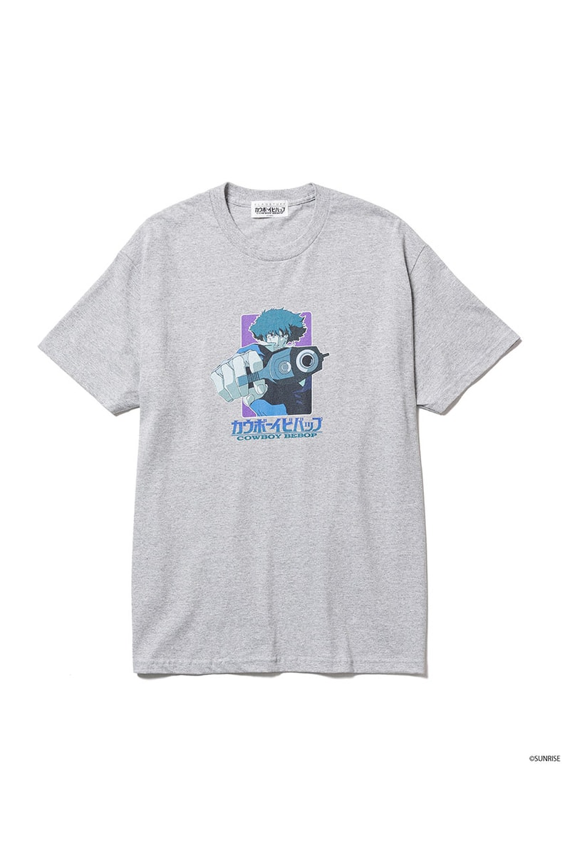 『カウボーイビバップ』の放送開始25周年を記念した F-LAGSTUF-F とのコラボアイテムが登場