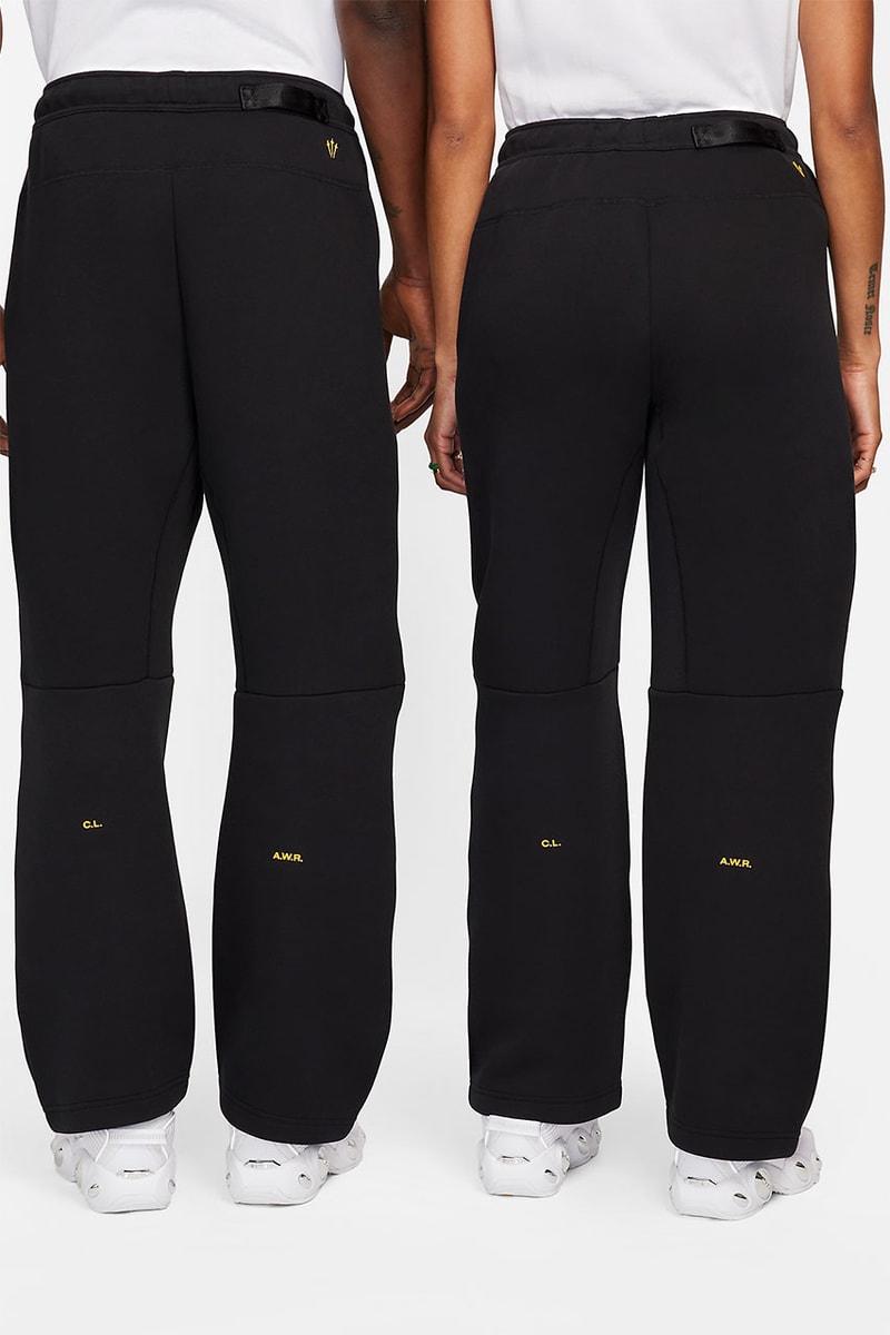 ドレイク手掛ける ノクタ x ナイキ テックフリースコレクションの発売日が決定 drake nocta nike tech fleece black crew hoodie open hem pant release date info store list buying guide photos price 
