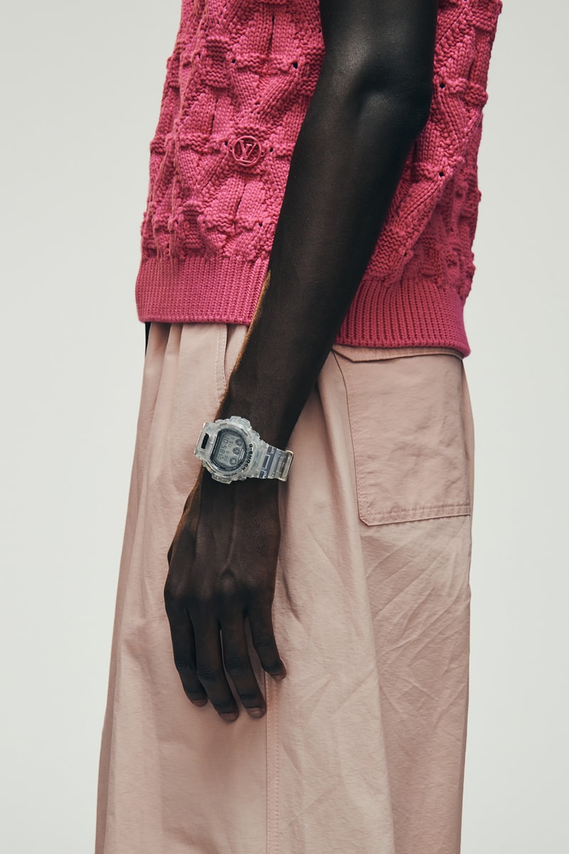 Gショックの40周年を記念したスケルトン仕様の“クリアリミックス”シリーズがリリース G-SHOCK Clear Remix Lookbook 40th Anniversary Eric Haze DWE-5640RX-7 DW-6940RX-7 DW-5040RX-7 GA-2140RX-7A See-Through Transparent Mixed Materials