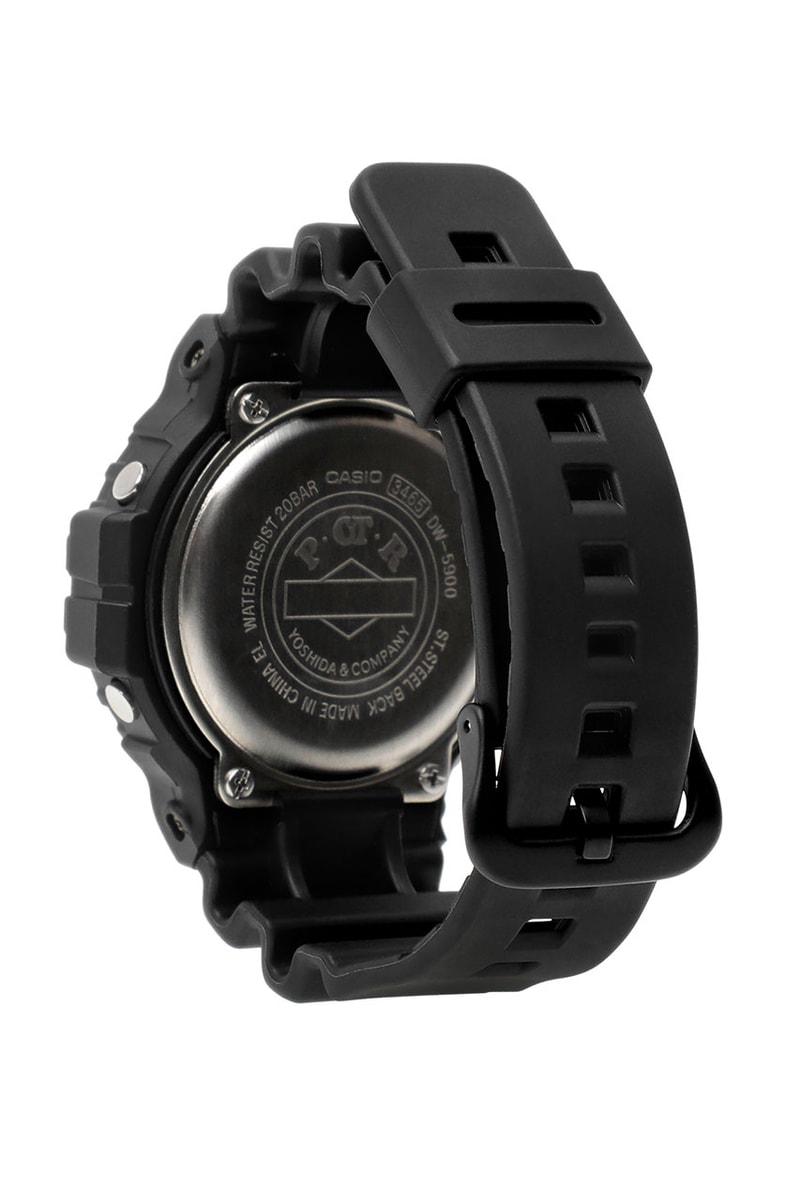 吉田カバンの新レーベル ピー・オー・ティー・アールとジーショックがコラボウォッチをリリース G-SHOCK POTR Collabo DW-5900 Release info