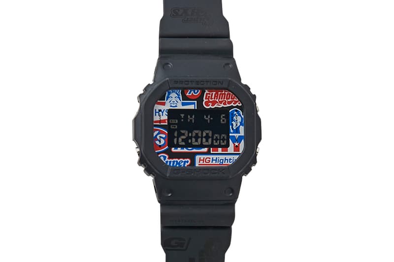 ヒステリック グラマー x G-SHOCK によるコラボウォッチ第5弾が発売 HYSTERIC GLAMOUR x G-SHOCK DW-5600 HYSTERIC GARAGE release info