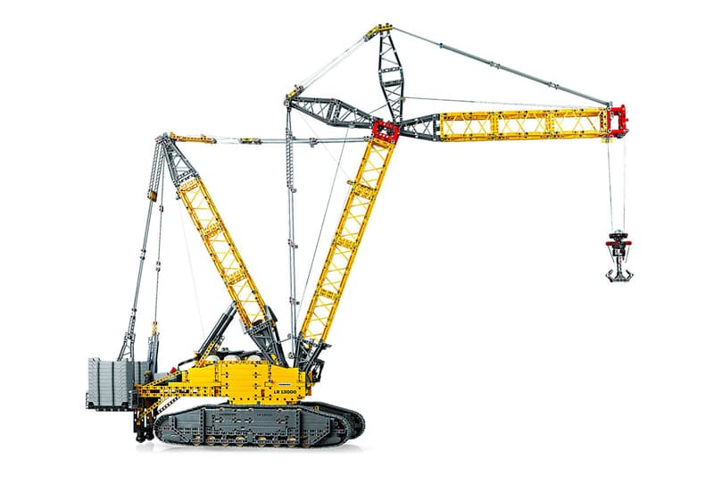 lego liebherr crawler crane 700 info most expensive technic set ever