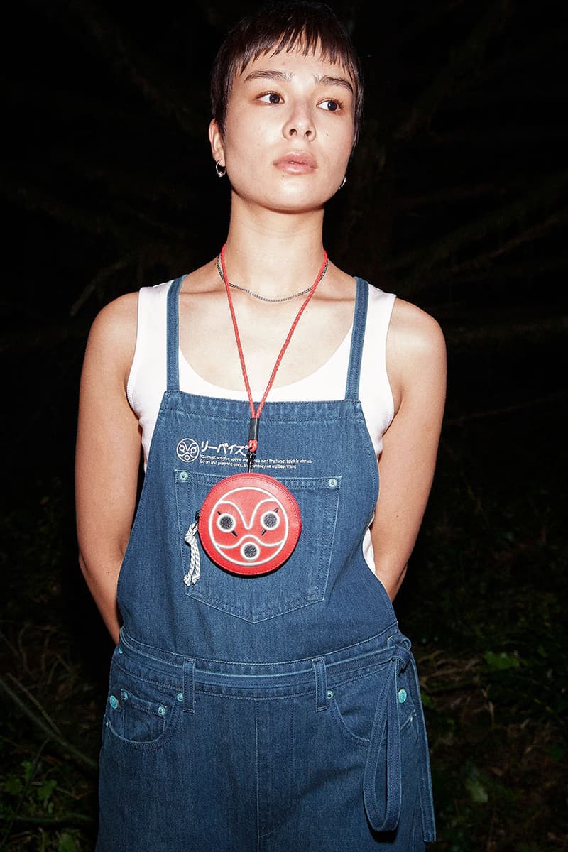 リーバイス®がスタジオジブリ作品『もののけ姫』とのコラボレーションを発表 levis studio ghibli Princess mononoke collab collection release info