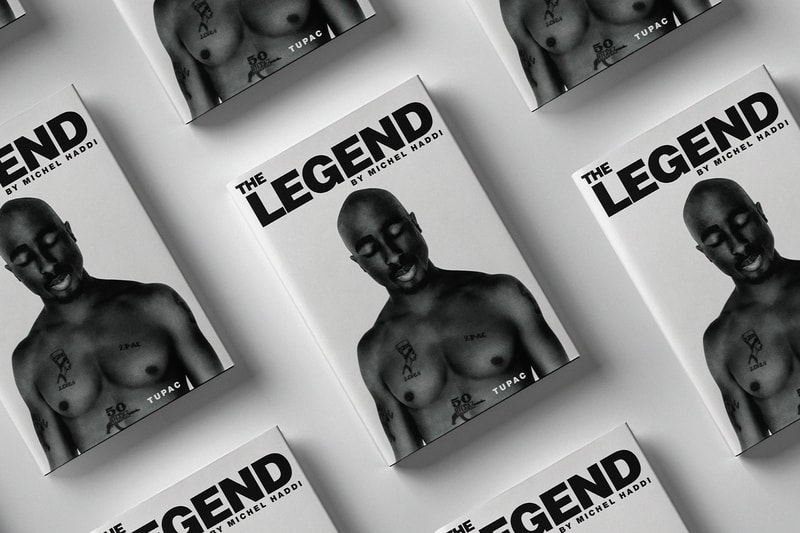 トゥパックに敬意を表したコーヒーテーブルブックが500部限定で発売 Michel Haddi TUPAC THE LEGEND maxi coffee table photo Book Release Info