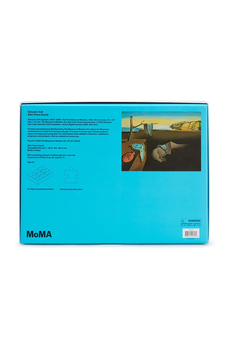 モマ デザイン ストアからコレクション収蔵アートをモチーフにしたジグゾーパズルが登場 MoMA Design Store Vincent Van Gogh The Starry Night-Salvador Dalí The Persistence of Memory Jigsaw Puzzle Release Info