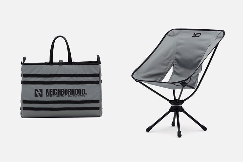 NEIGHBORHOOD と Helinox が最新コラボアイテムを販売するポップアップを開催
