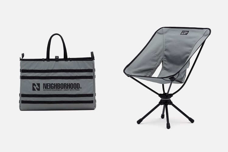 NEIGHBORHOOD と Helinox が最新コラボアイテムを販売するポップアップを開催