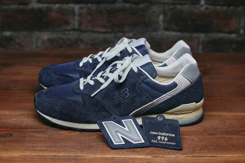 ニューバランス 996の35周年を記念したアニーバーサリーモデルが登場 New Balance 996 Removable Patches CM996HK2 release information details date sneakers footwear Japan hype