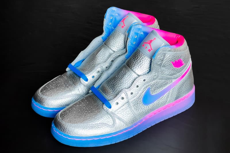 ニッキー・ミナージュ仕様の特別なエア ジョーダン 1 “ザ ピンクプリント”をチェック Nicki Minaj Air Jordan 1 The Pinkprint PE Info release date high 2014 sample rare