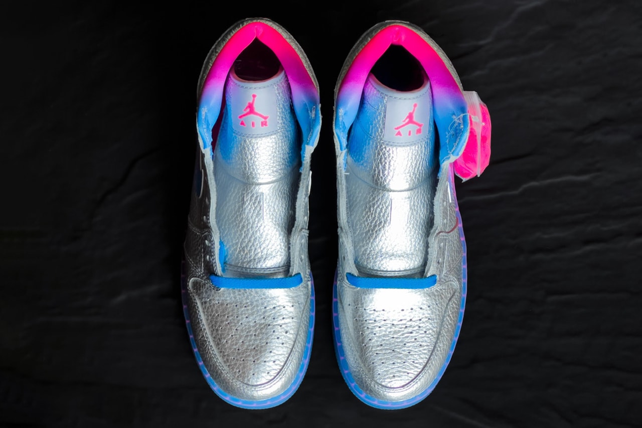 ニッキー・ミナージュ仕様の特別なエア ジョーダン 1 “ザ ピンクプリント”をチェック Nicki Minaj Air Jordan 1 The Pinkprint PE Info release date high 2014 sample rare