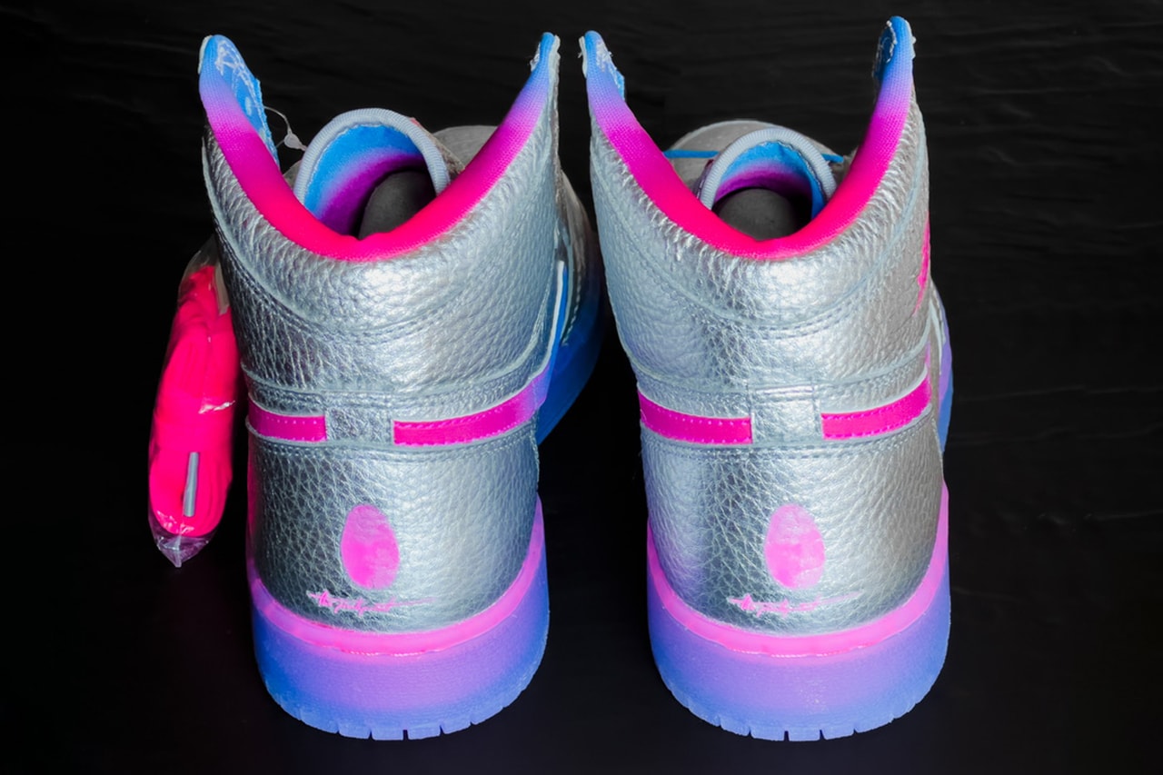 ニッキー・ミナージュ仕様の特別なエア ジョーダン 1 “ザ ピンクプリント”をチェック Nicki Minaj Air Jordan 1 The Pinkprint PE Info release date high 2014 sample rare