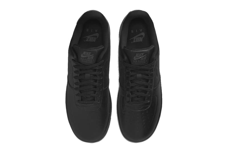 ナイキエアフォース 1 ローに防水仕様のオールブラックモデルが登場 Nike AF1  Low Waterproof Triple-Black Release Info