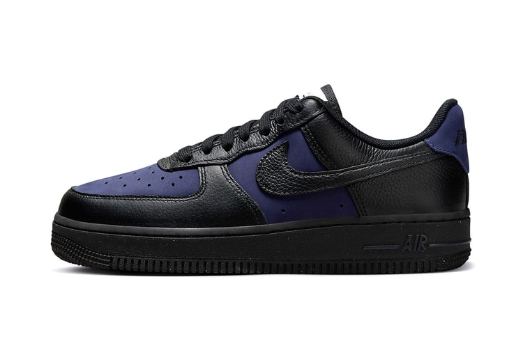 Nike Air Force 1 Low に新色 “Black/Indigo”が登場