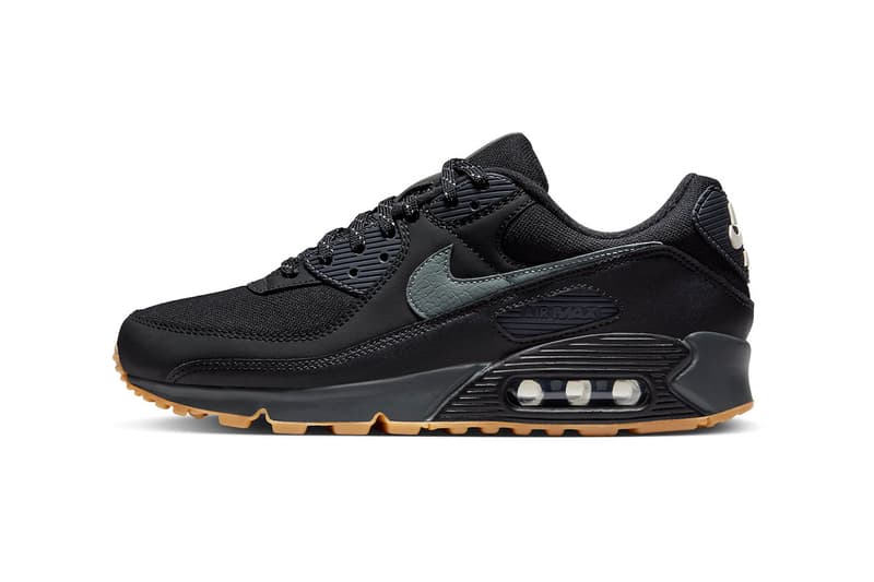 エアマックス 90 から暗闇で光を放つ新作 “ブラック ガム” が登場 Nike Air Max 90 Black Gum FV0387-001 Release Info