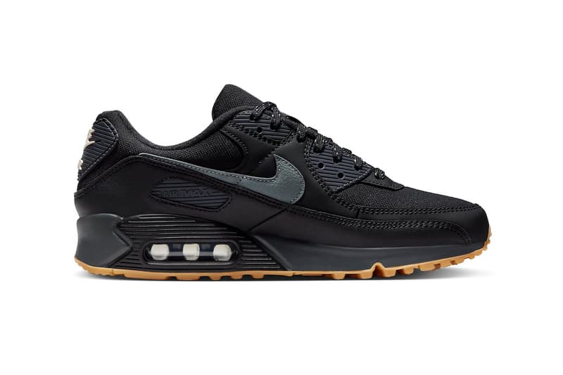 エアマックス 90 から暗闇で光を放つ新作 “ブラック ガム” が登場 Nike Air Max 90 Black Gum FV0387-001 Release Info