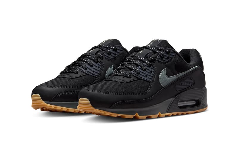 エアマックス 90 から暗闇で光を放つ新作 “ブラック ガム” が登場 Nike Air Max 90 Black Gum FV0387-001 Release Info