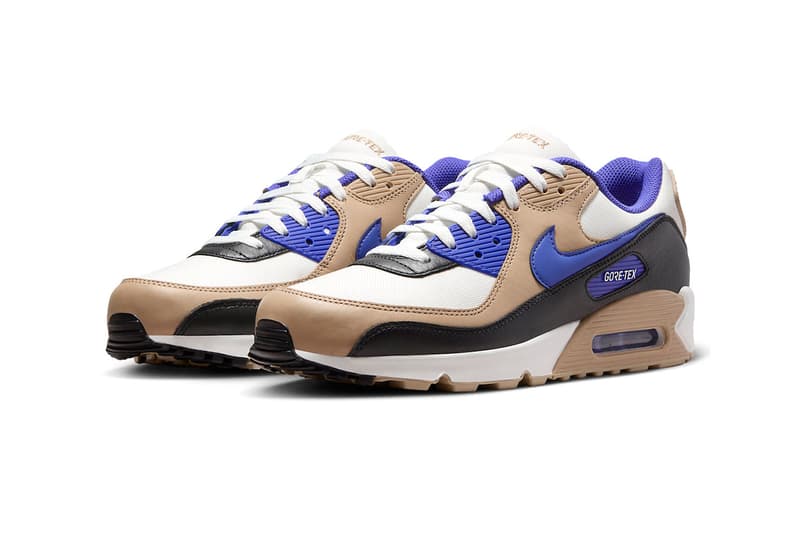 ナイキ エア マックス 90のゴアテックス®︎シリーズから新作“ラピス”が登場 Nike Air Max 90 GORE TEX Lapis FD5810-100 Release Info