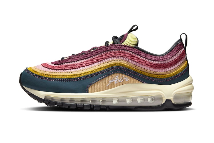Nike Air Max 97 にマルチカラーのコーデュロイを採用した新作が登場