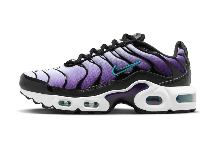 Nike Air Max Plus からホワイト/パープルのグラデーションを纏った新色モデルが登場