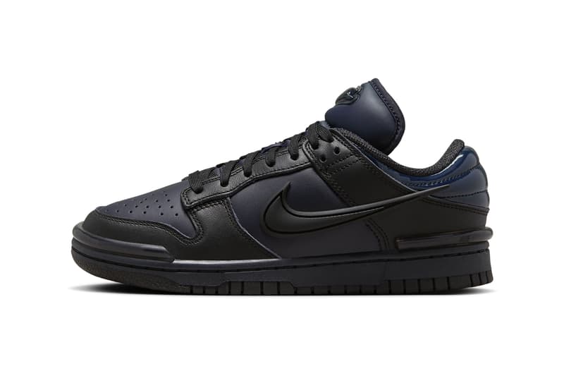 ナイキ ダンク ロー ツイストから“ほぼ黒”なネイビーを纏った新色モデルが登場 Nike Dunk Low Twist Dark Obsidian DZ2794-400 Release Info date store list buying guide photos price