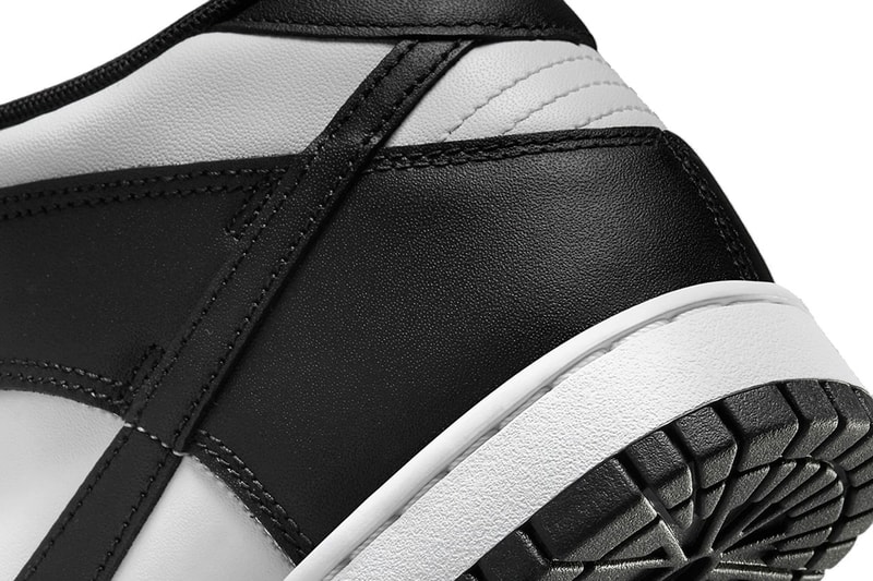 ナイキからパンダカラーを纏ったオールレザーの新作ダンク ミッドが登場 Nike Pandas All-Leather Dunk Mid Release Info