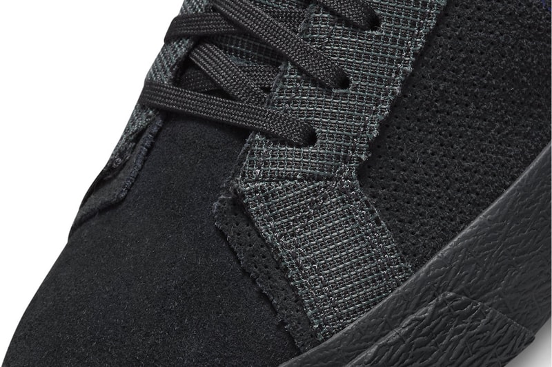 ナイキSBからパッチワーク風のデザインが特徴的なブレザー ミッド プレミアムが登場 Nike SB Blazer Mid Premium Navy Black FD5113-400 Release info 