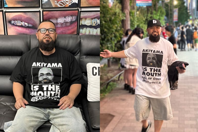 NISHIMOTO IS THE MOUTH と GRILLZ JEWELZ がコラボ T シャツを発表
